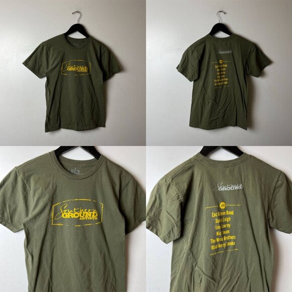 2011 Southern Ground Artists T Shirt Womens Green Small S Graphic Tee Cotton - Picture 9 of 14